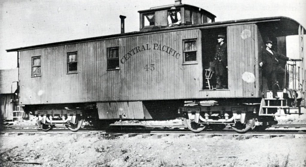 The Railroad Caboose by William F. Knapke with Freeman Hubbard