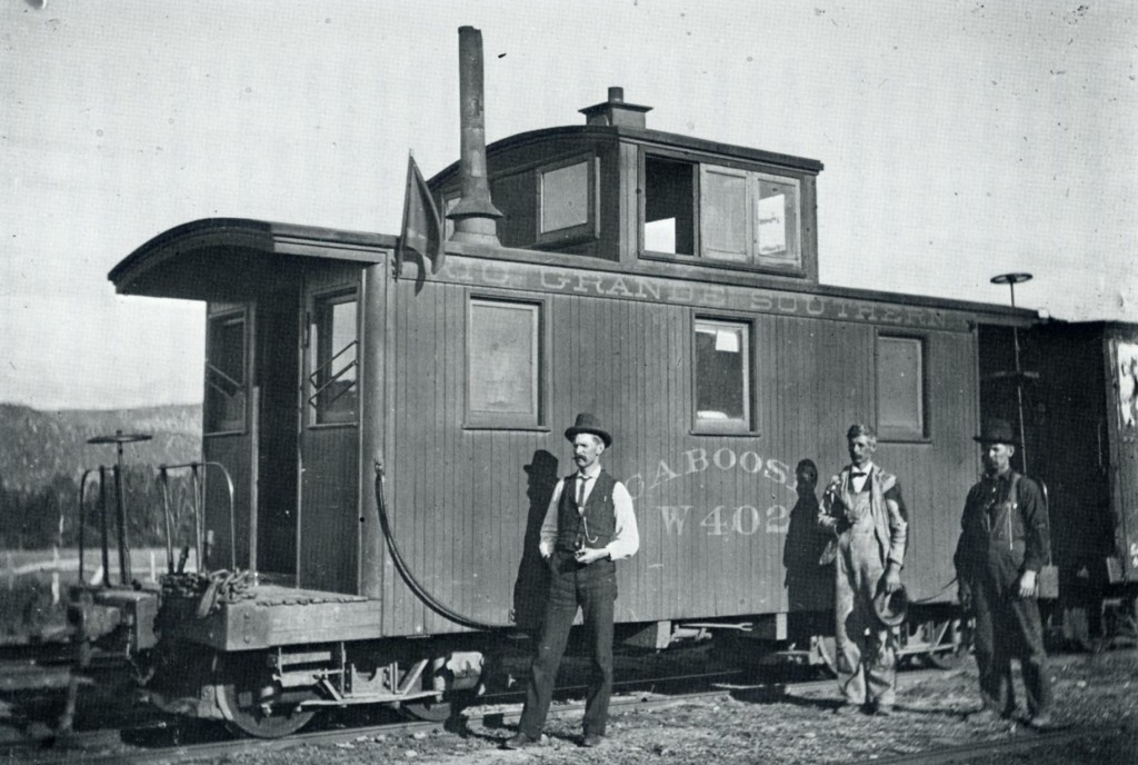 The Railroad Caboose by William F. Knapke with Freeman Hubbard