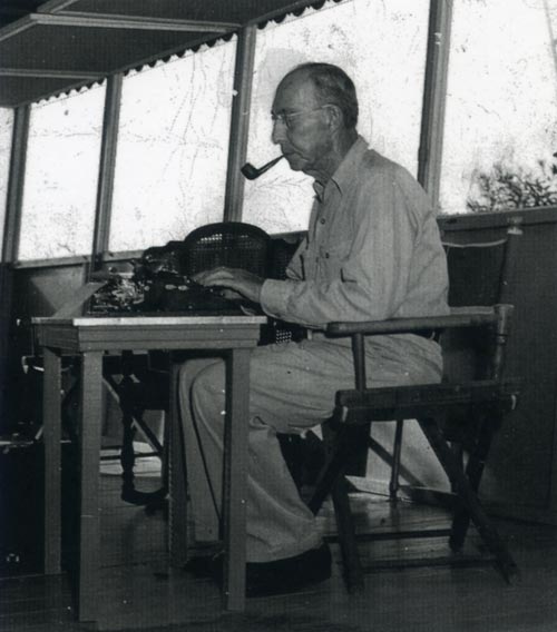The Railroad Caboose author William F. Knapke